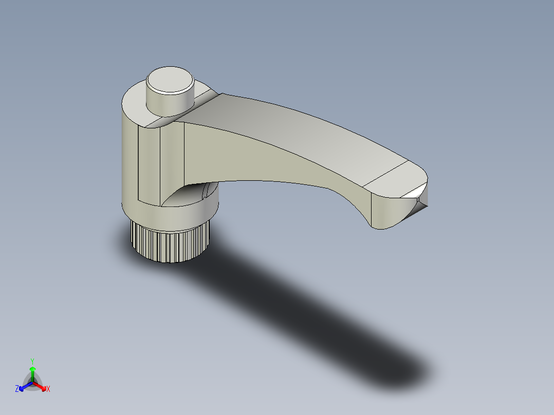 人體工學型調整把手(母牙 SUS製)ERX.SST-3D多系列多零件图纸模型