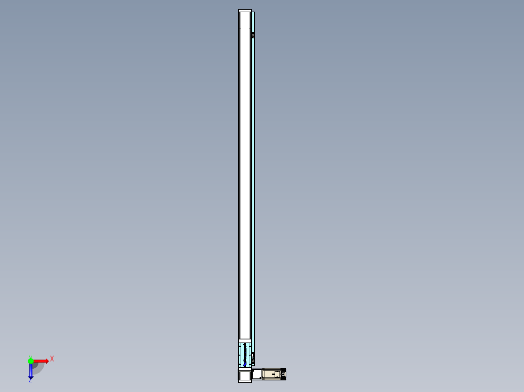 欧规系列-LB6A-L130-S1600-BL-ZP40-C3俯视图