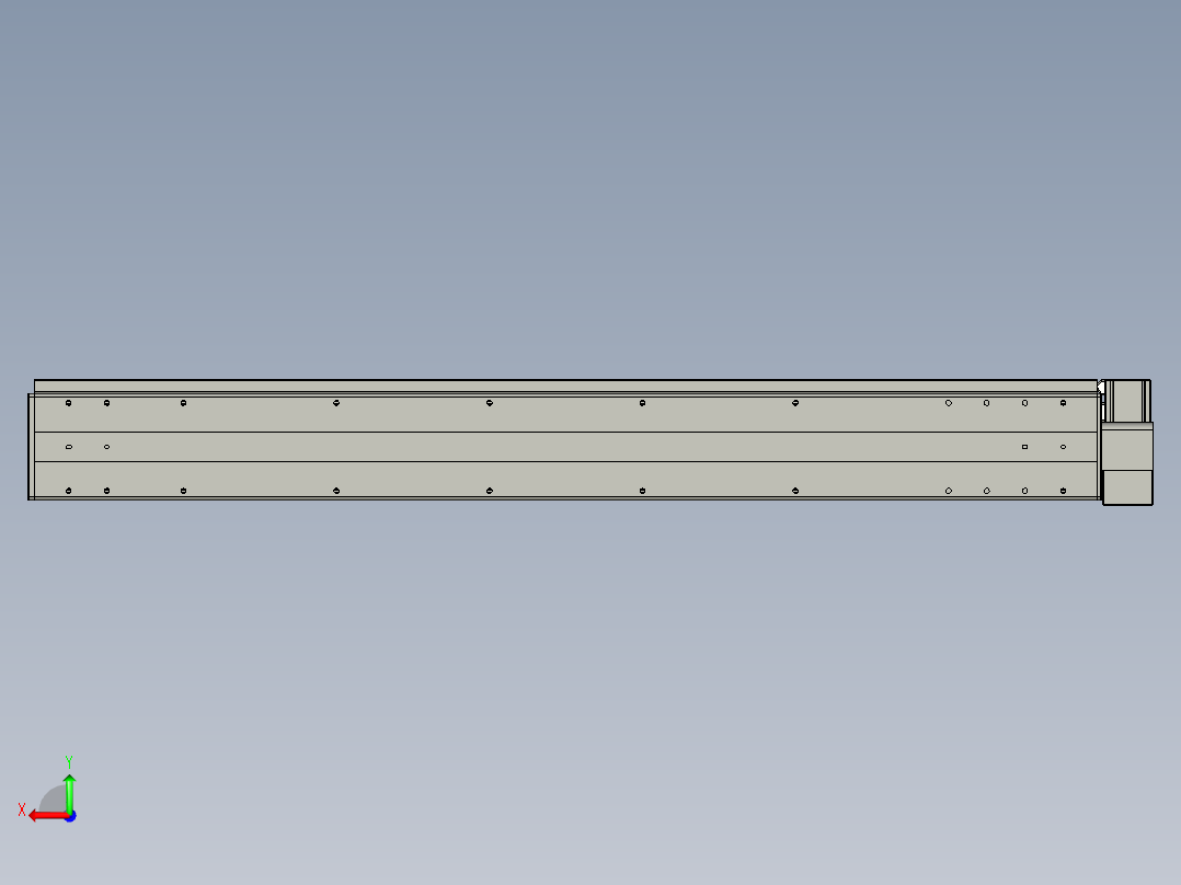 威洛博VBF14-S1100-BLU后视图