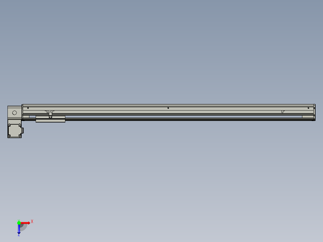 威洛博VBF14-S1100-BLU俯视图