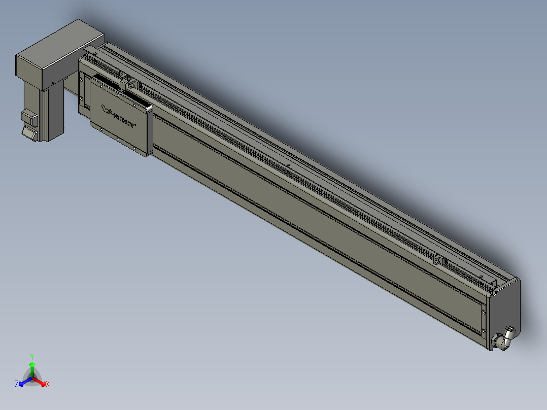 威洛博VBC12-S750-BRU-P40正等轴测图