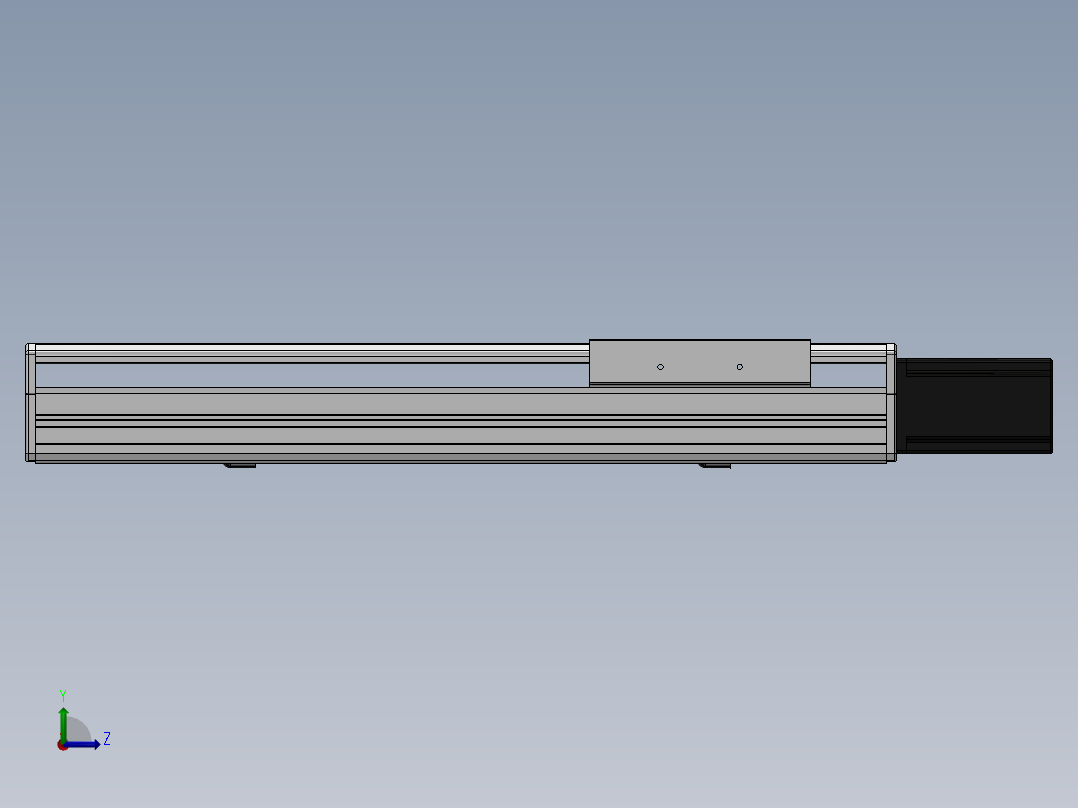 精密模组MY140-T10-300L-BC-P40B-C4-C左视图