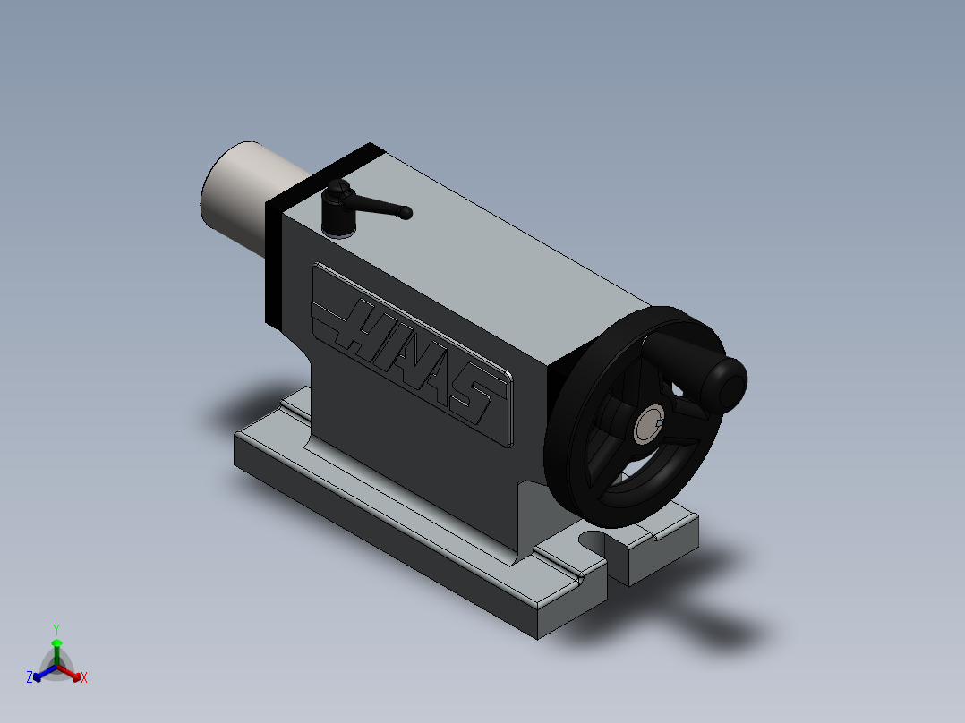 尾座正等轴测图