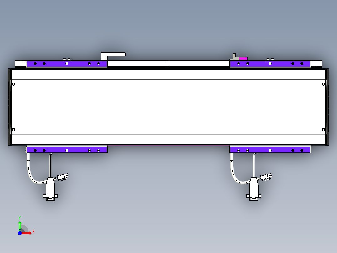 威洛博VL系列3d模型模组2VL17E2Y-S250前视图