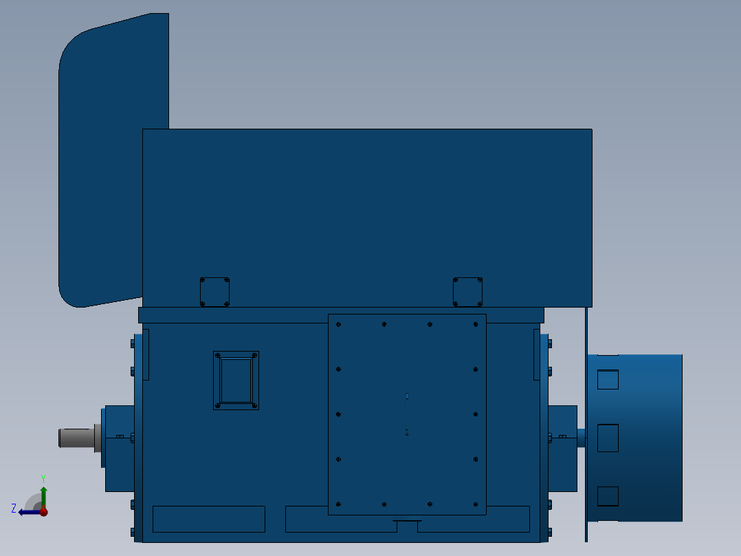 6款 HKA系列10kV高压离心机三相异步电动12右视图
