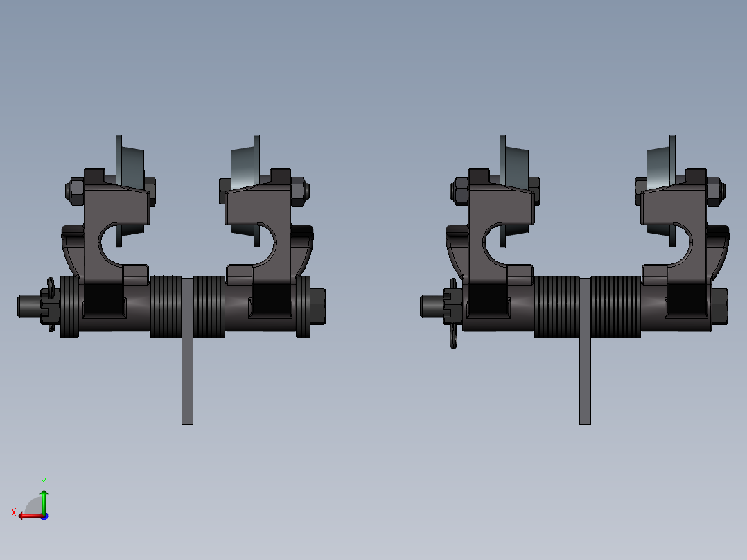 MT型手拉葫芦小跑车 工字钢滑车 2款后视图