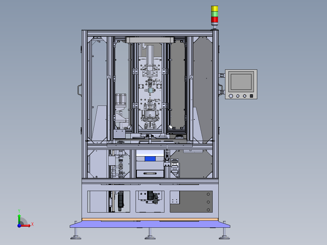 调角器设备sw22可编辑前视图