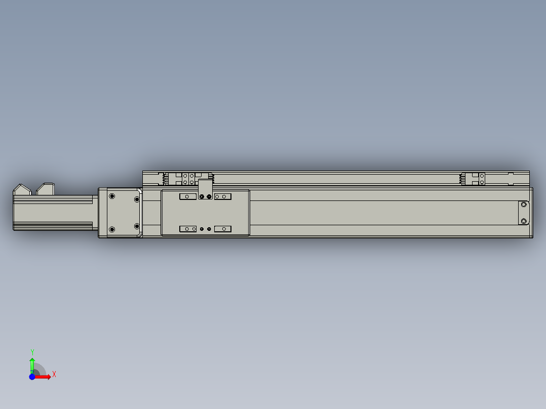 VF丝杆传动-一般环境VT5-L10-C-S280-BC-P10-C4前视图