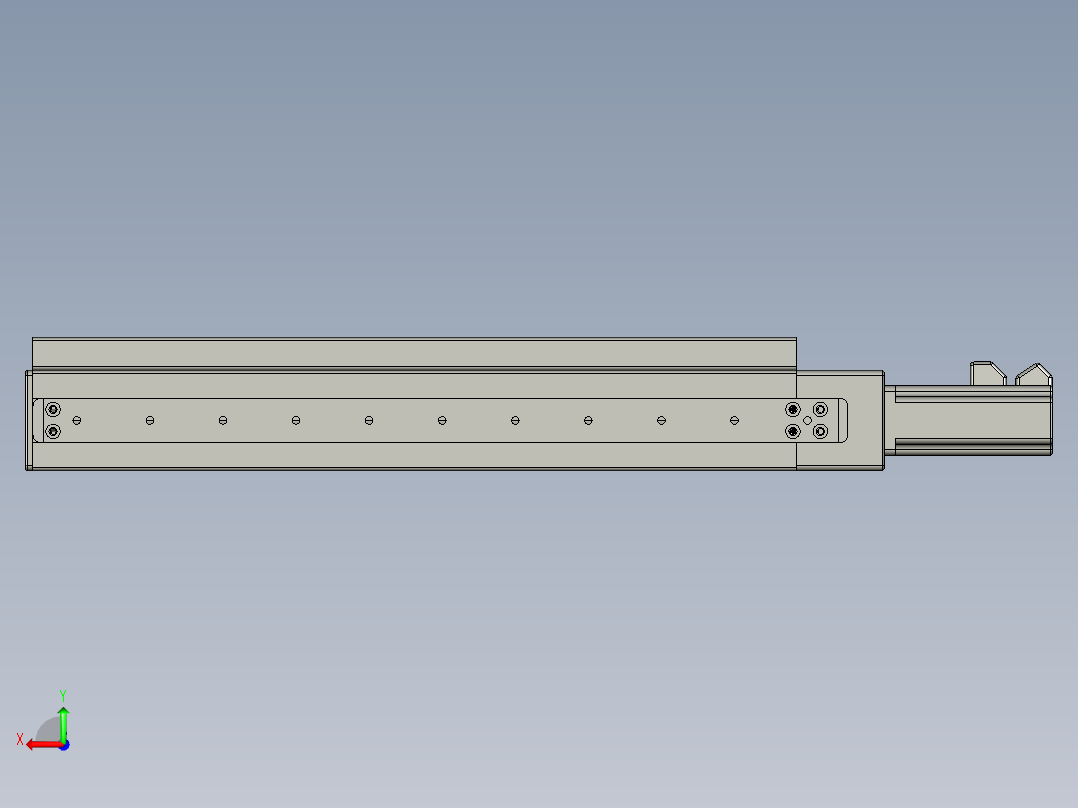 VF丝杆传动-一般环境VT5-L10-C-S280-BC-P10-C4后视图