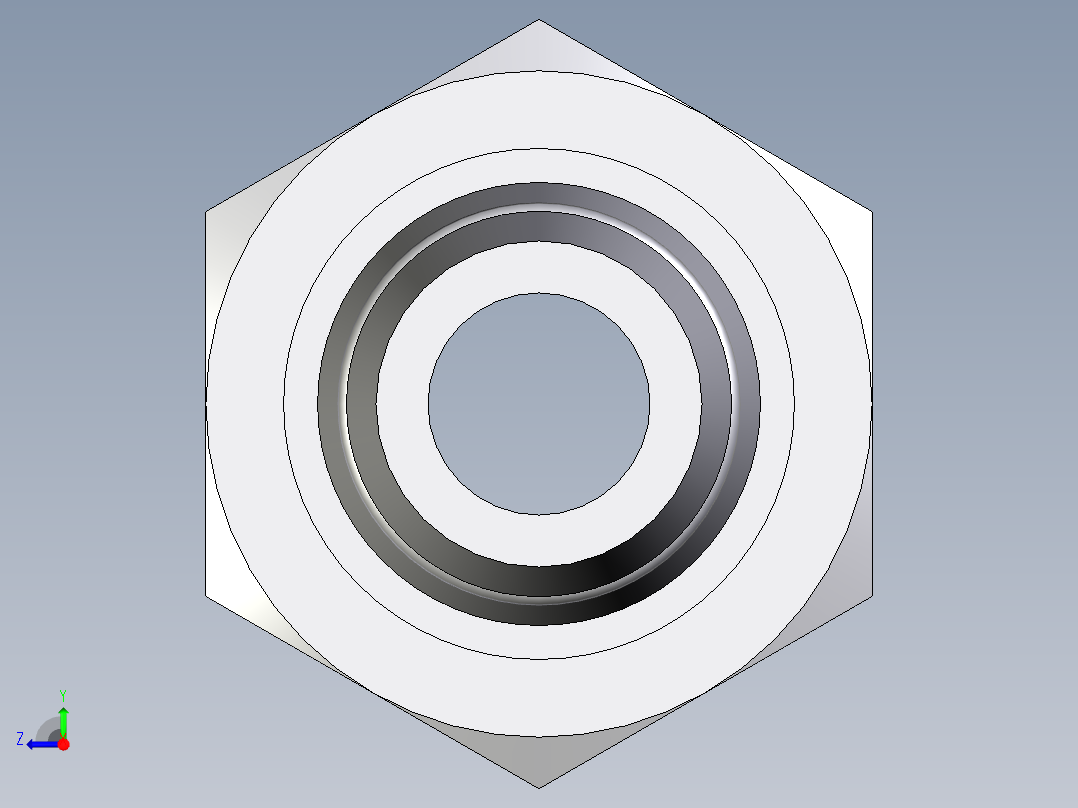 卡套式工业通用硬管接头EO_Swivel_connector_EGEO12SMCF右视图