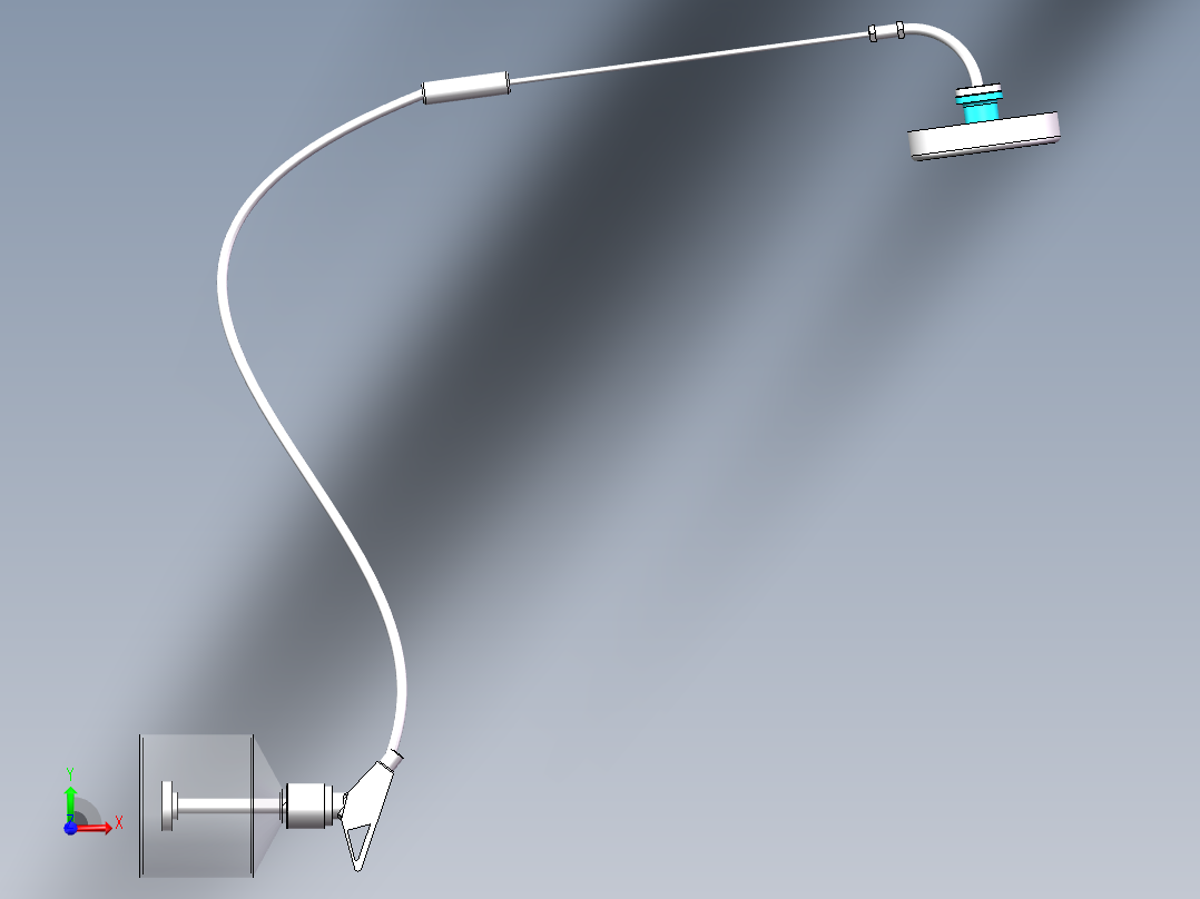 Q202-家居门窗清洗器设计【三维SolidWorks】前视图
