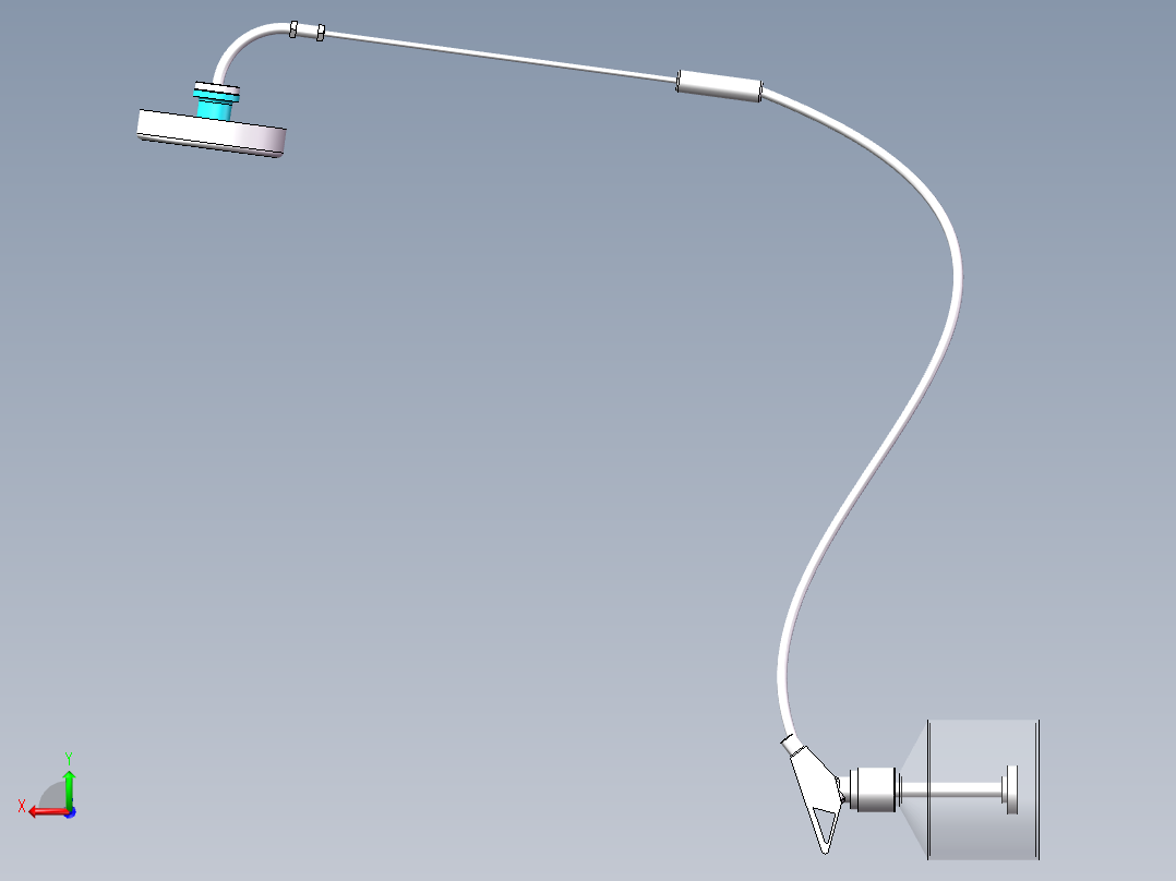 Q202-家居门窗清洗器设计【三维SolidWorks】后视图