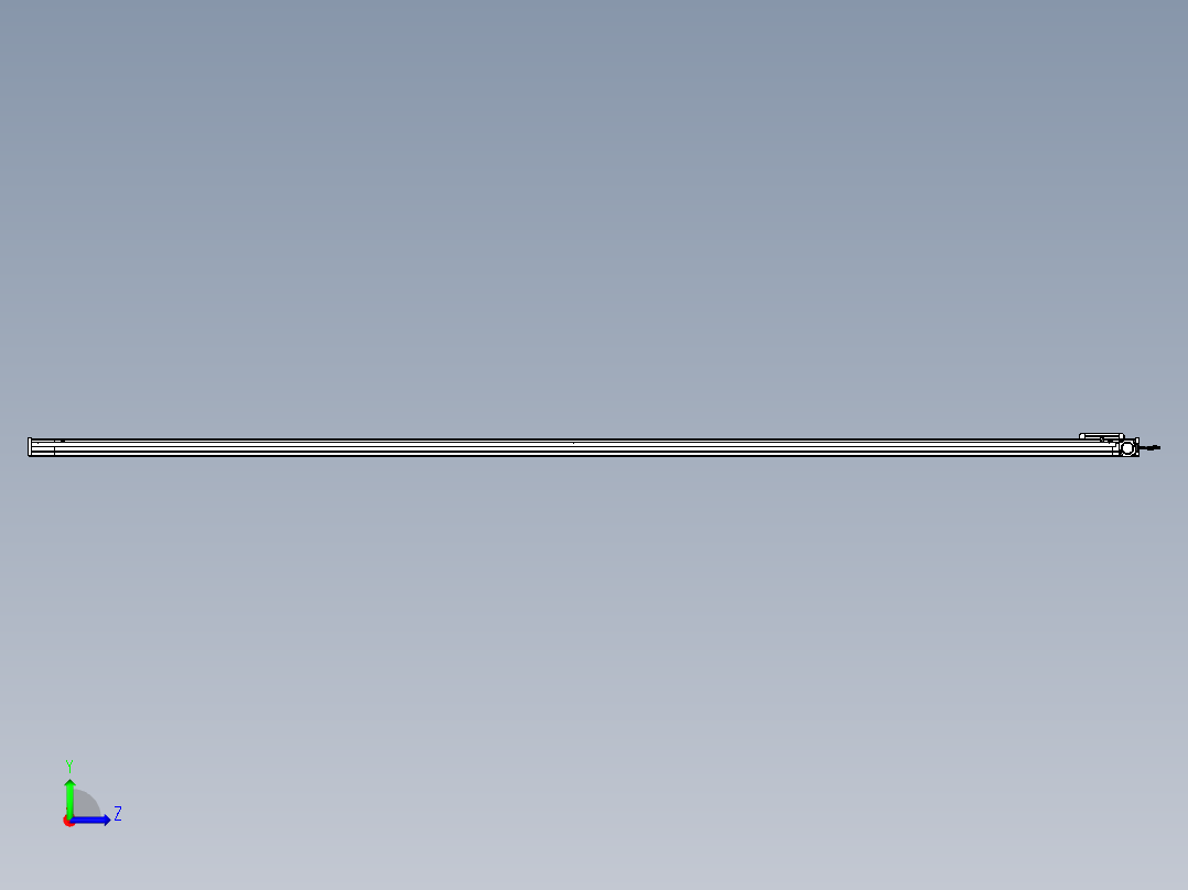 威洛博LB.GB同步带传动--欧规系列LB6A-L130-S3850-BR左视图