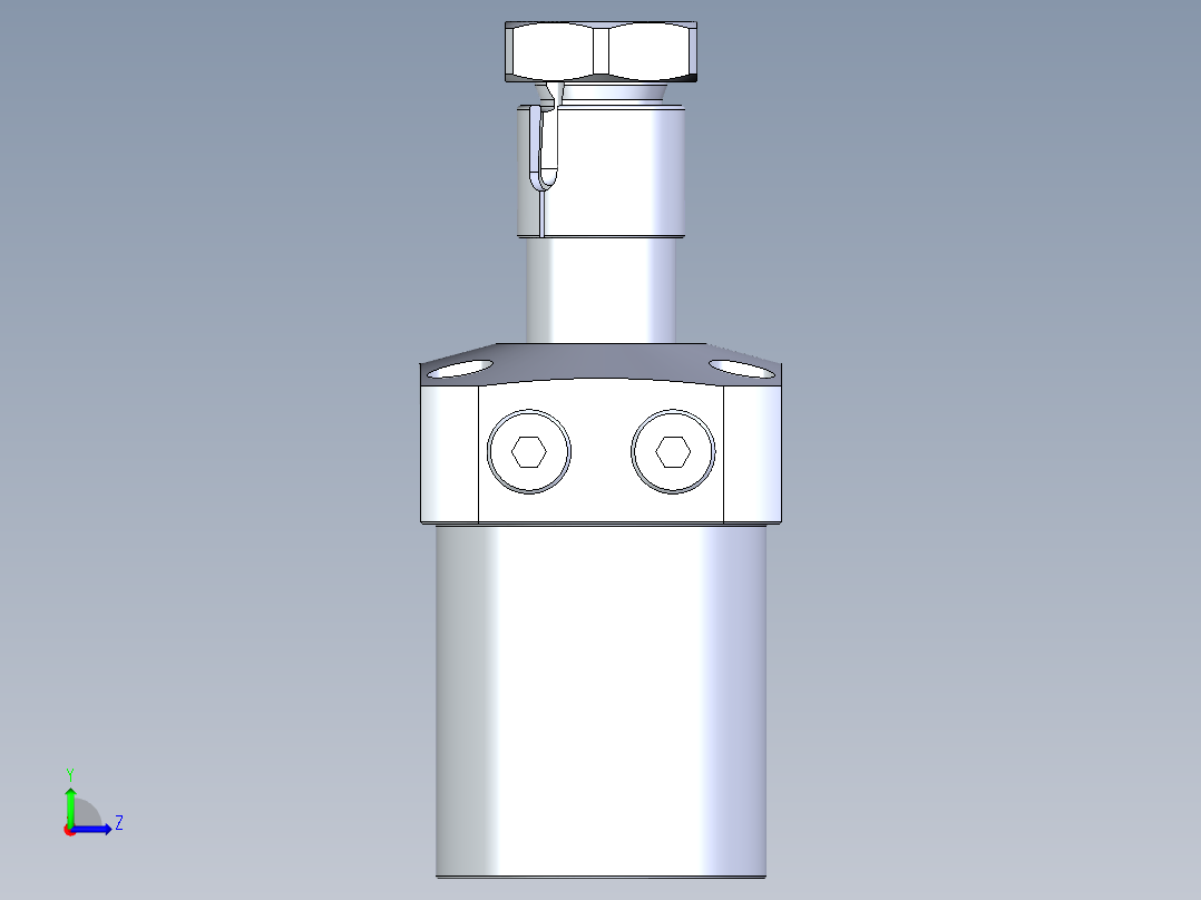 KOSMEKLHA0550-CL-Y45多系列多零件图纸模型左视图