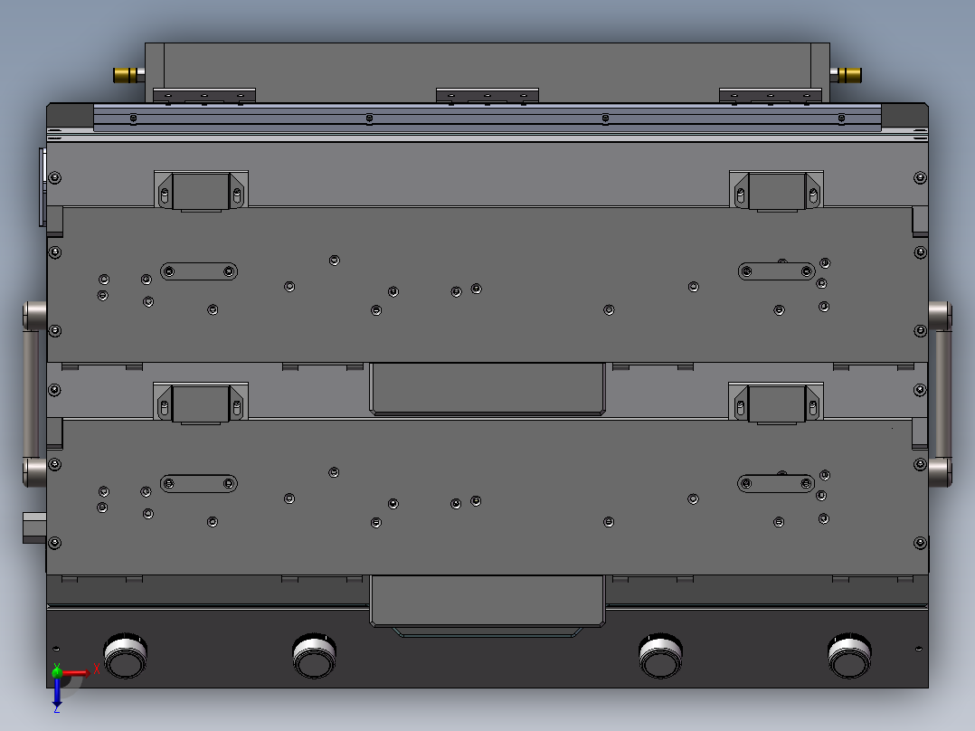 bridge board 测试夹具俯视图