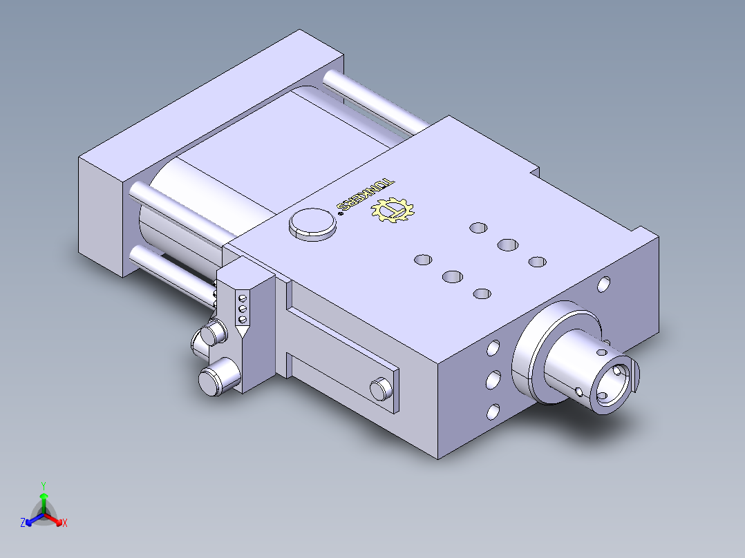 德克斯TUNKERS气缸数模SZK63_A02_T12_TUENKERS