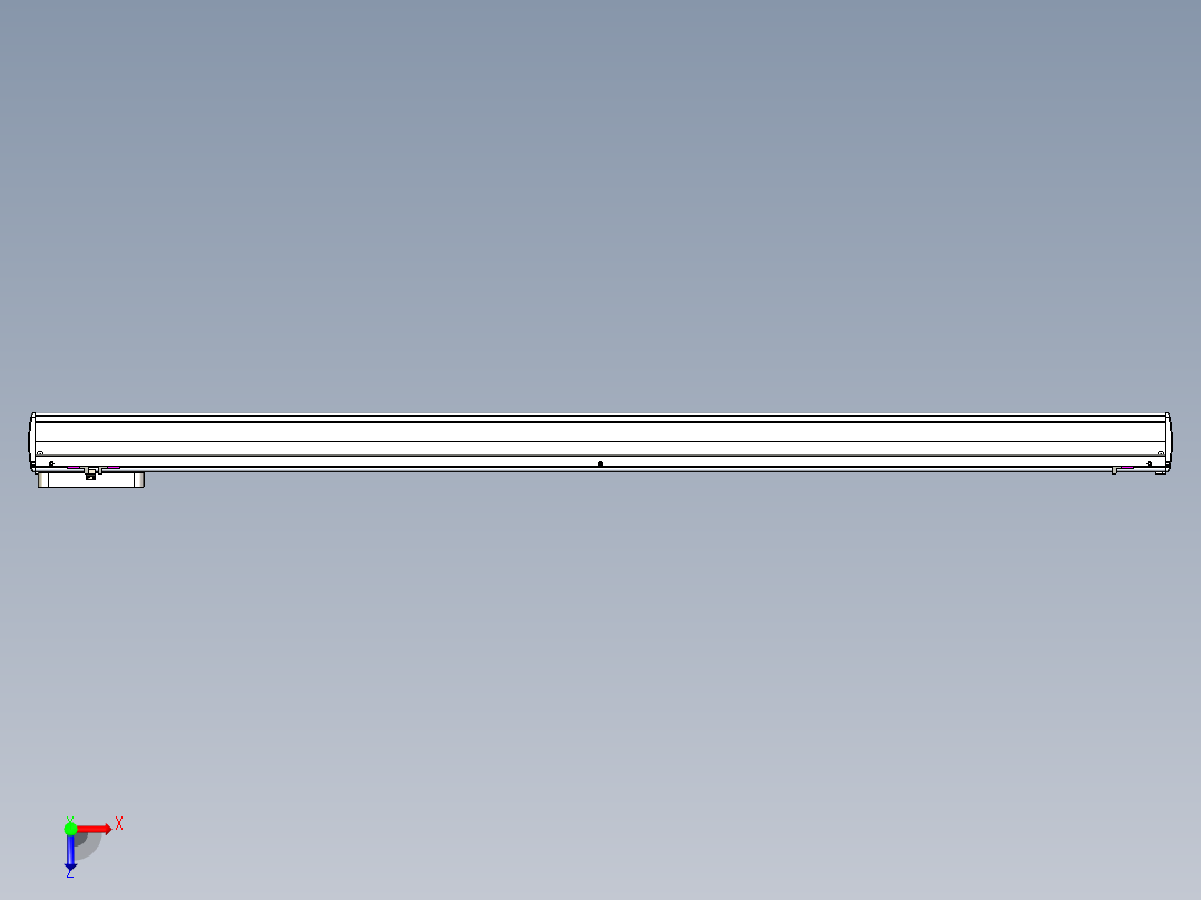 威洛博LC系列3d模型模组LC22H1Y-S1550俯视图