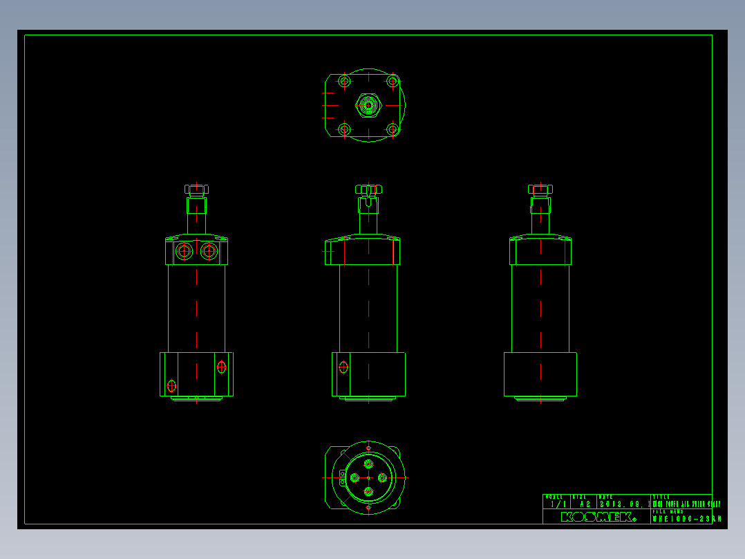 KOSMEKWHE1000-2SRN多系列多零件图纸模型多系列多零件图纸模型