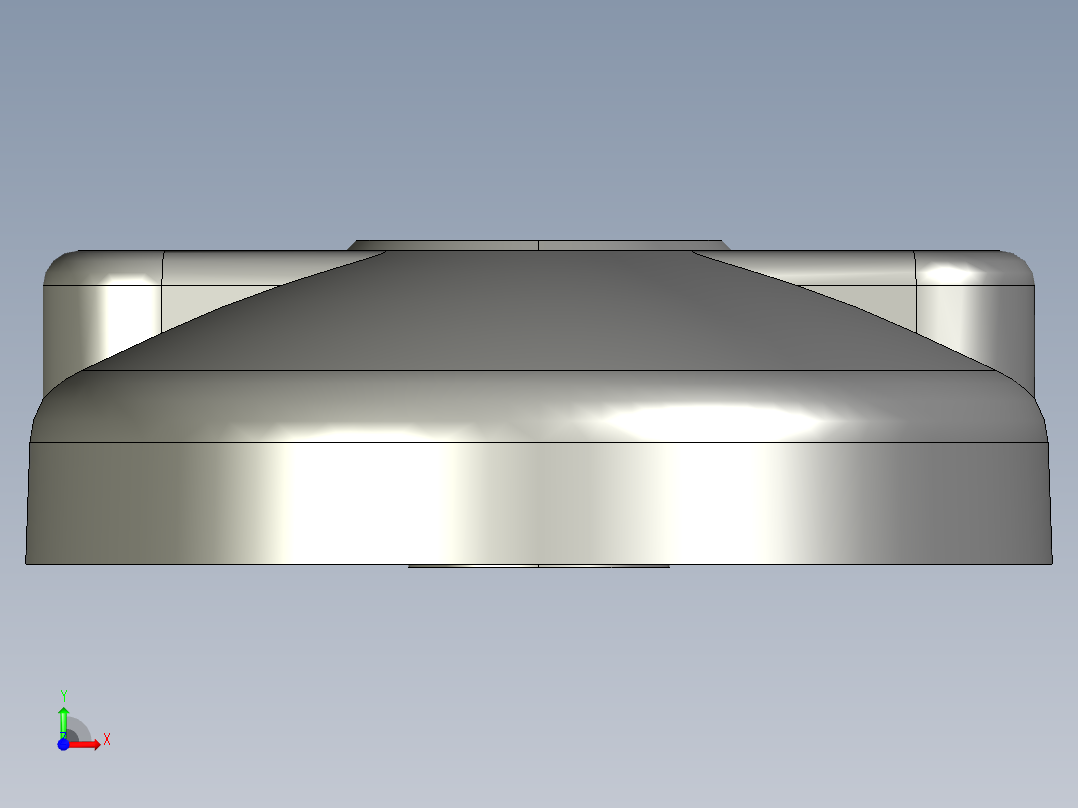 型材-KJN ZINC BOLT DOWN _0 BASE 098D060ZBS前视图