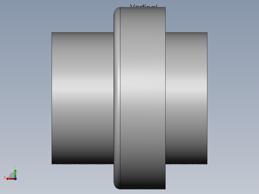 PVC公制管件-63 WALL PVC PIPE FITTING右视图