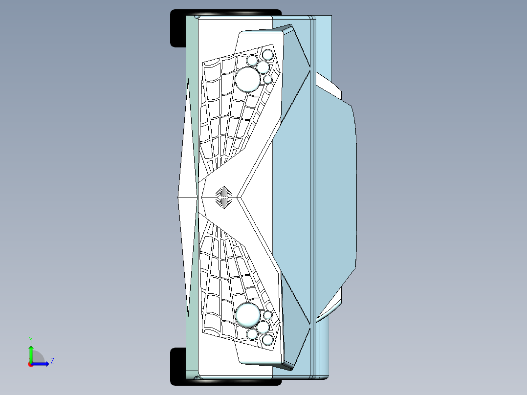 蜘蛛侠专座左视图
