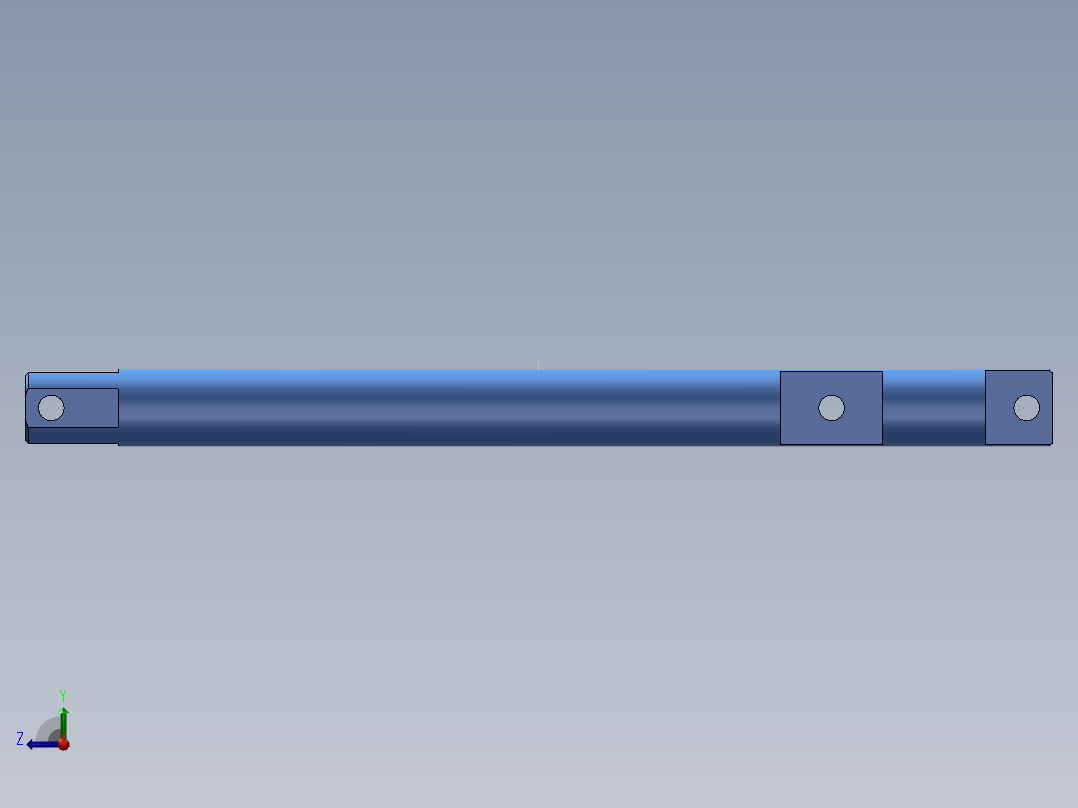 S26 直线导杆右视图