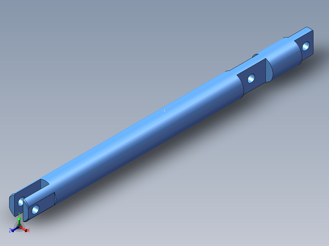 S26 直线导杆正等轴测图