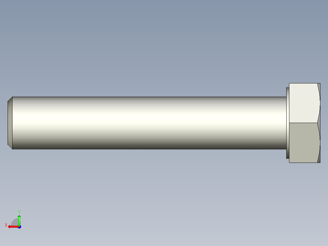 螺钉-DIN_931-M18x2.5x95_27.stp后视图