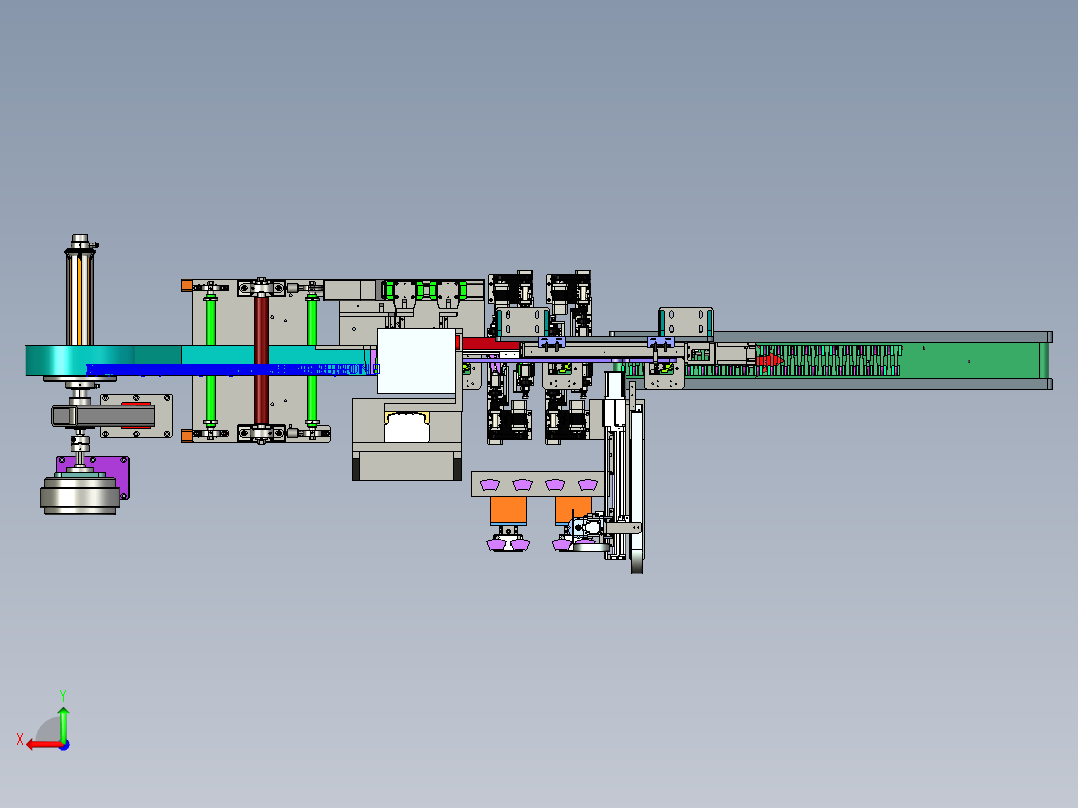 烟卷包装设备Proe5.0.zip后视图