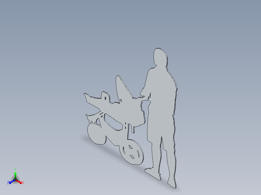 <span style='color: red'>solidworks</span> 人体轮廓<span style='color: red'>模型</span>