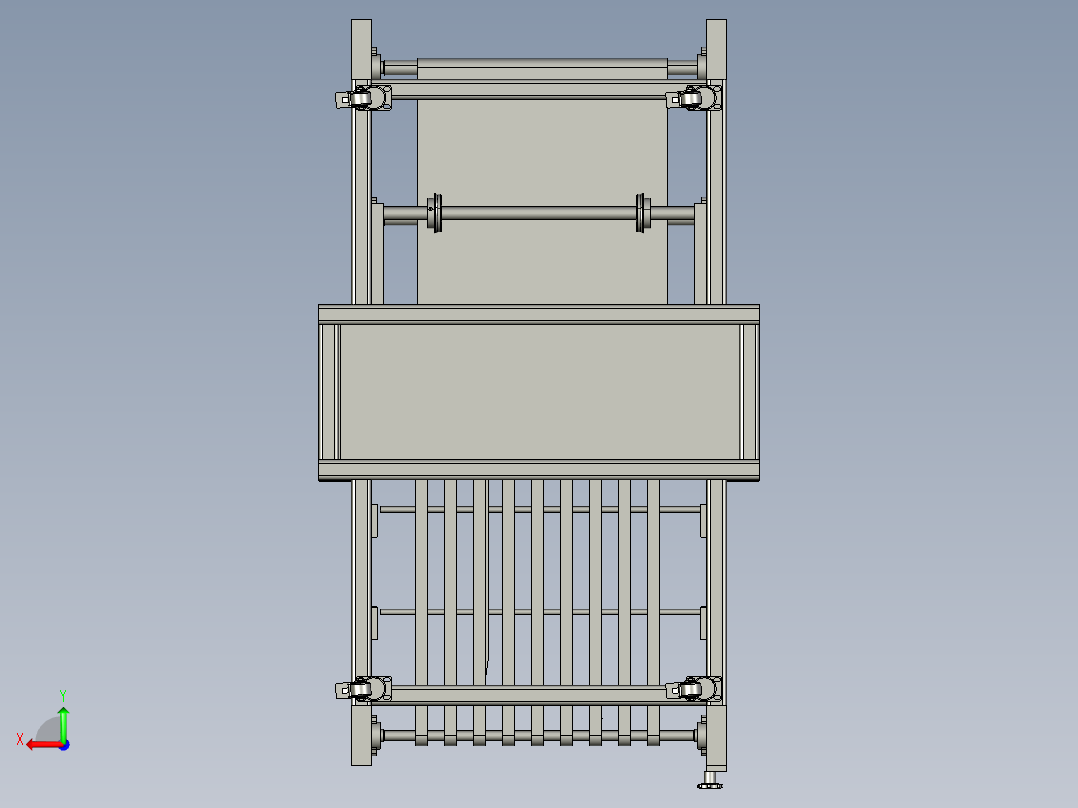 屏幕覆膜机40后视图