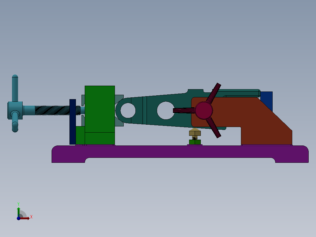 solidworks三维图前视图