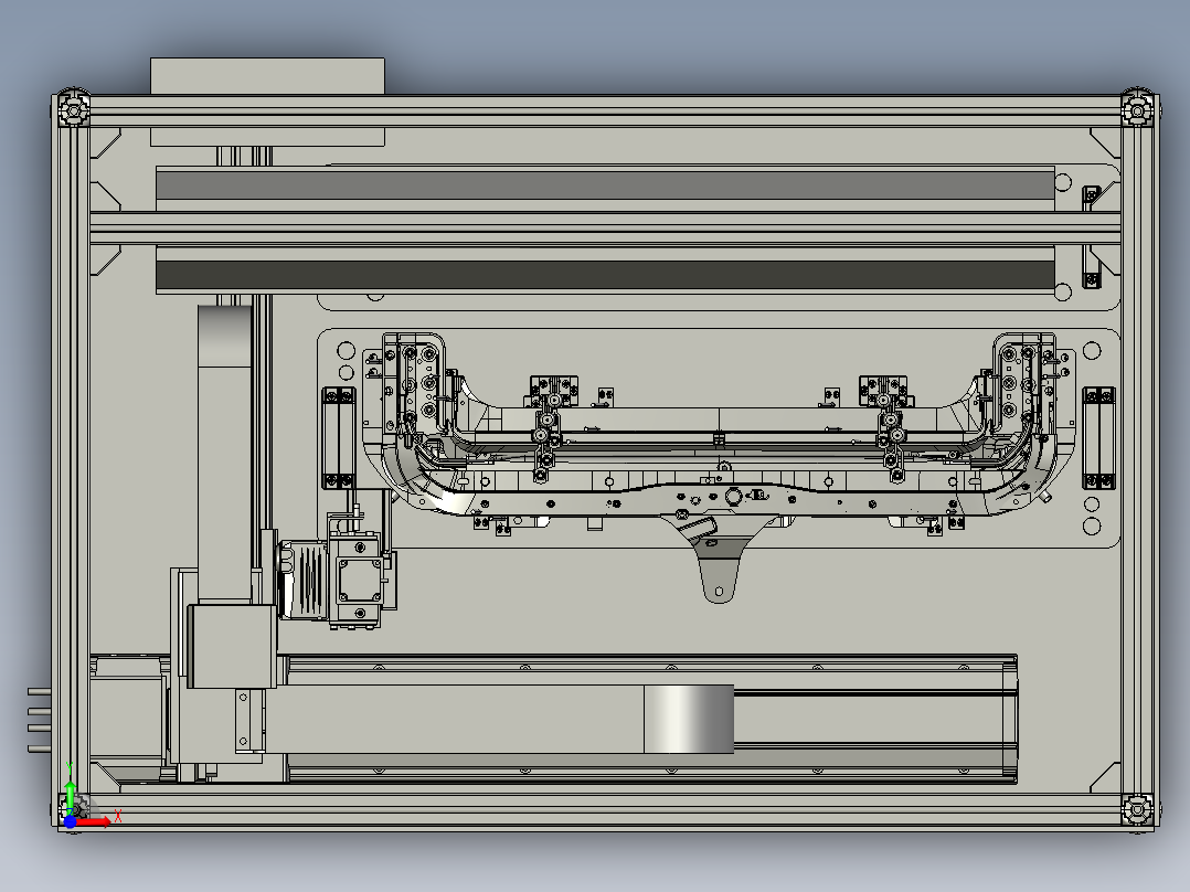 OP150布朗汽车天窗生产线前视图