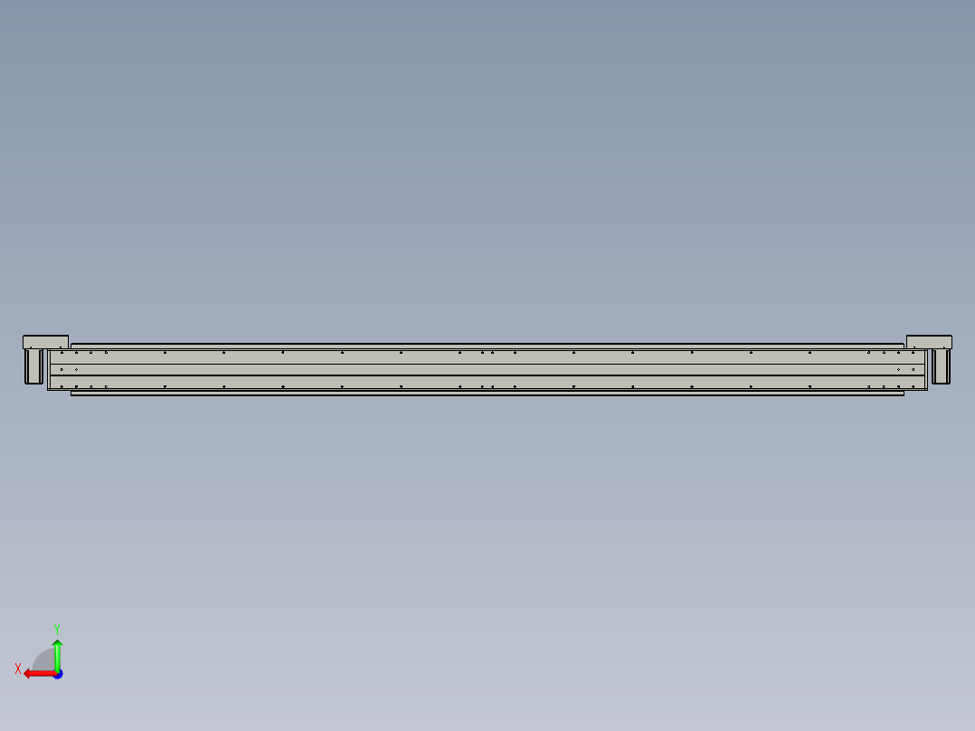 威洛博双电机滑台-VBF14S2-L50-S2400-BLR-P40-C6后视图