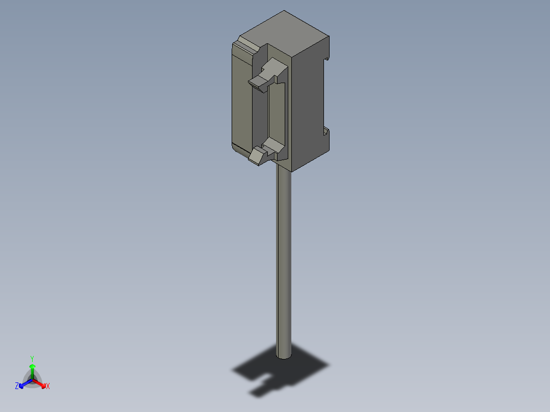 基恩士FS-R0_kc图纸模型