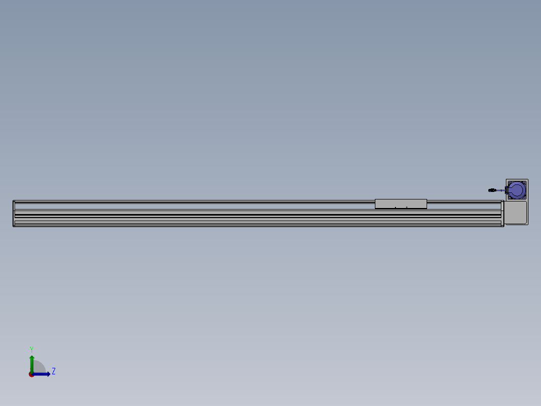 精密模组MT220-L150-1800-RU-M75-C4左视图