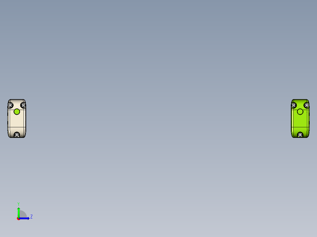 安全_区域传感器H2TLP5610_3D左视图