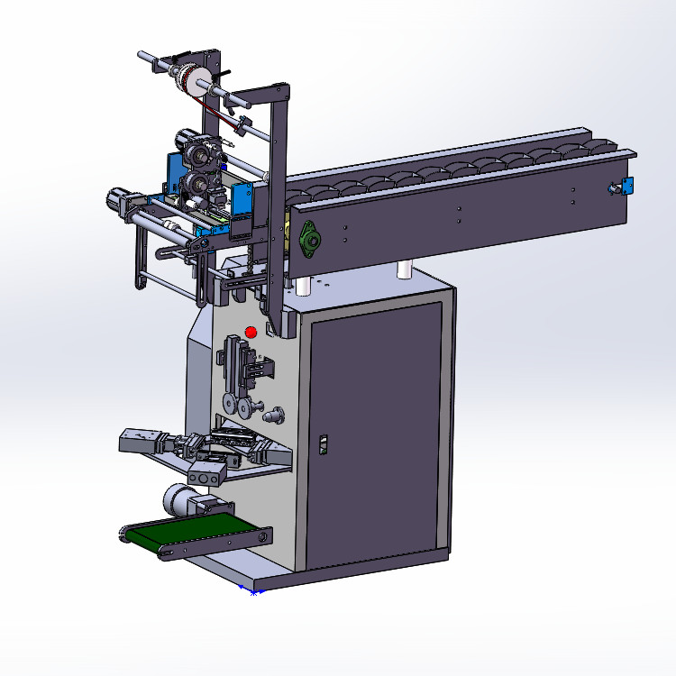 立式包装机模型
