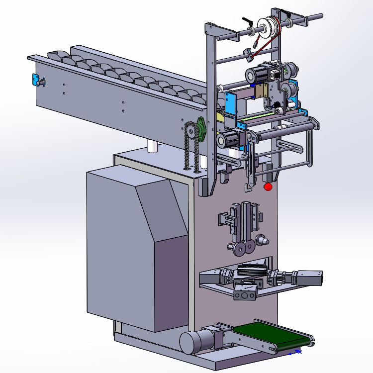 立式包装机模型