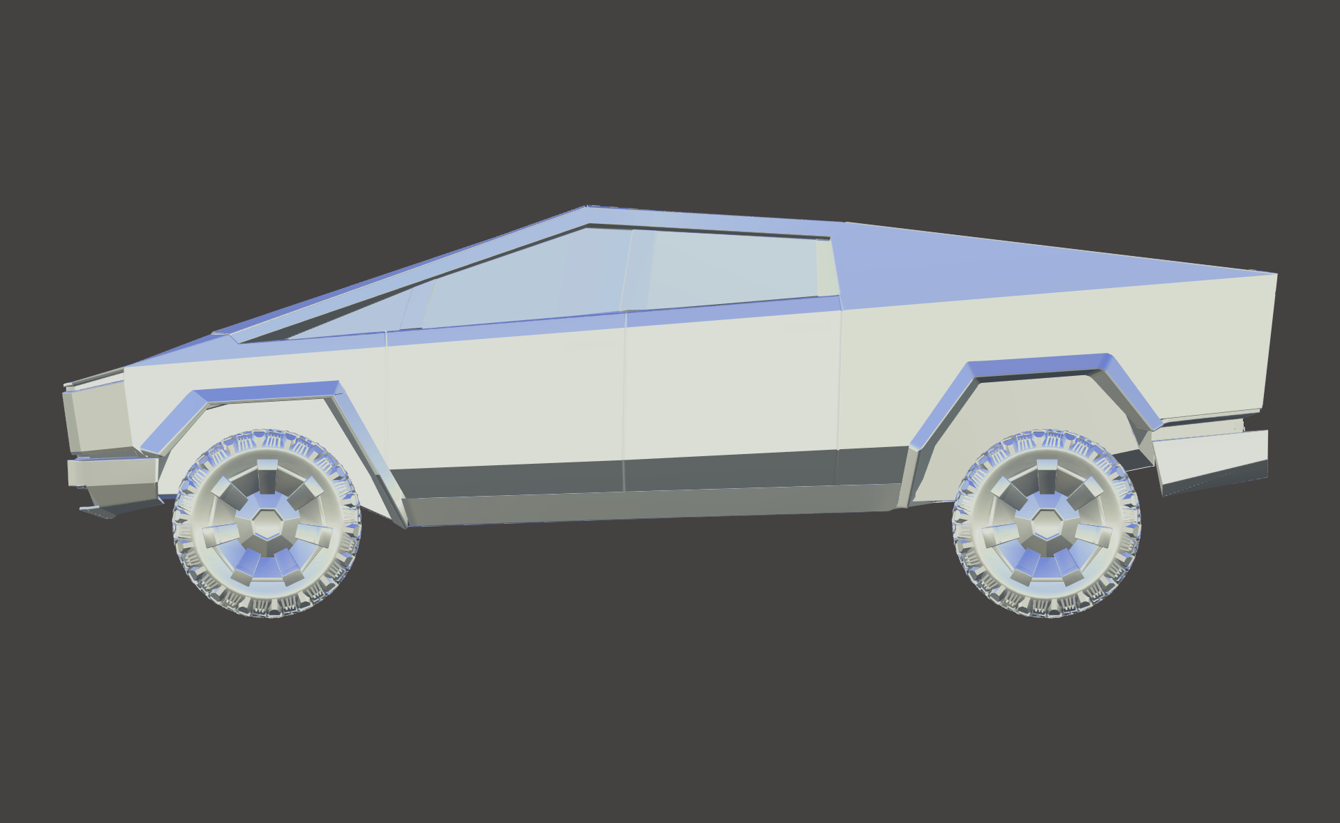 特斯拉皮卡模型包含SW Rhinoceros(犀牛) 格式