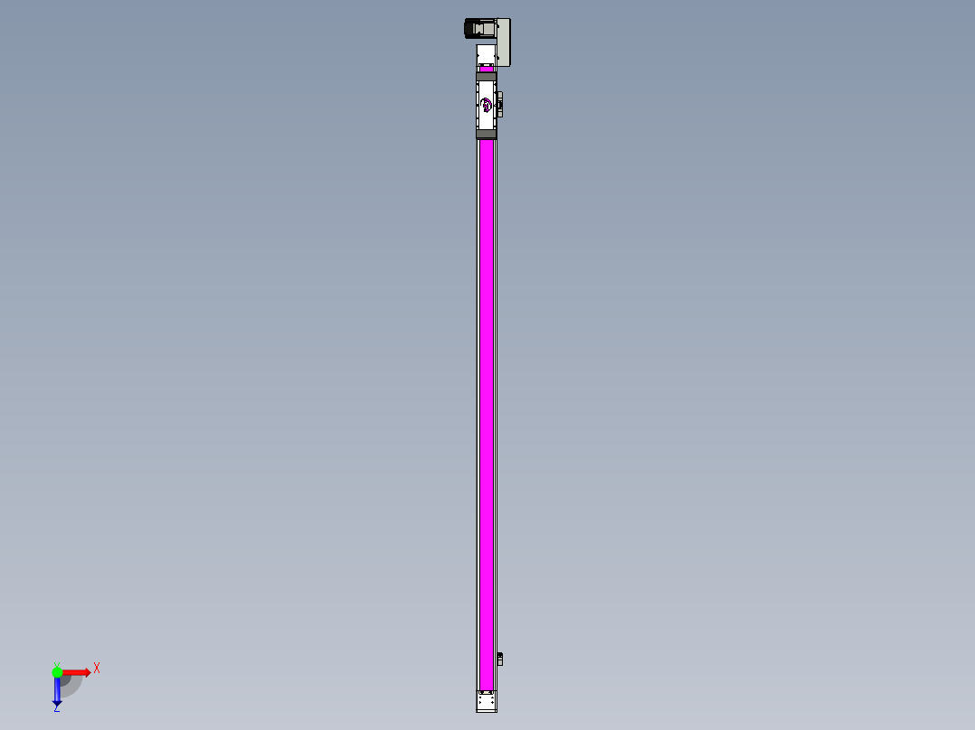 同步带滑台-欧规BC6H-L60-S1700-R-ZP40-D3俯视图