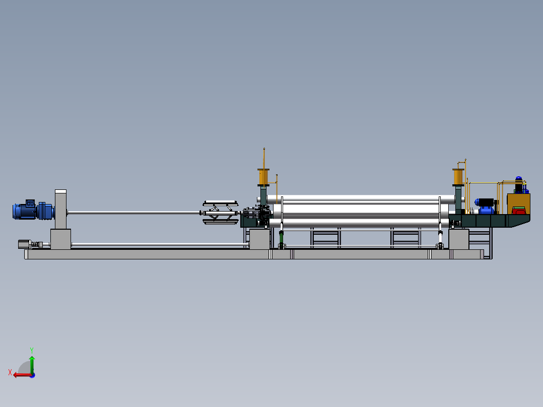板材卷管加工机sw18后视图