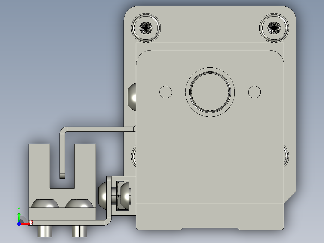 模组FSK30-BC-B35(50)前视图