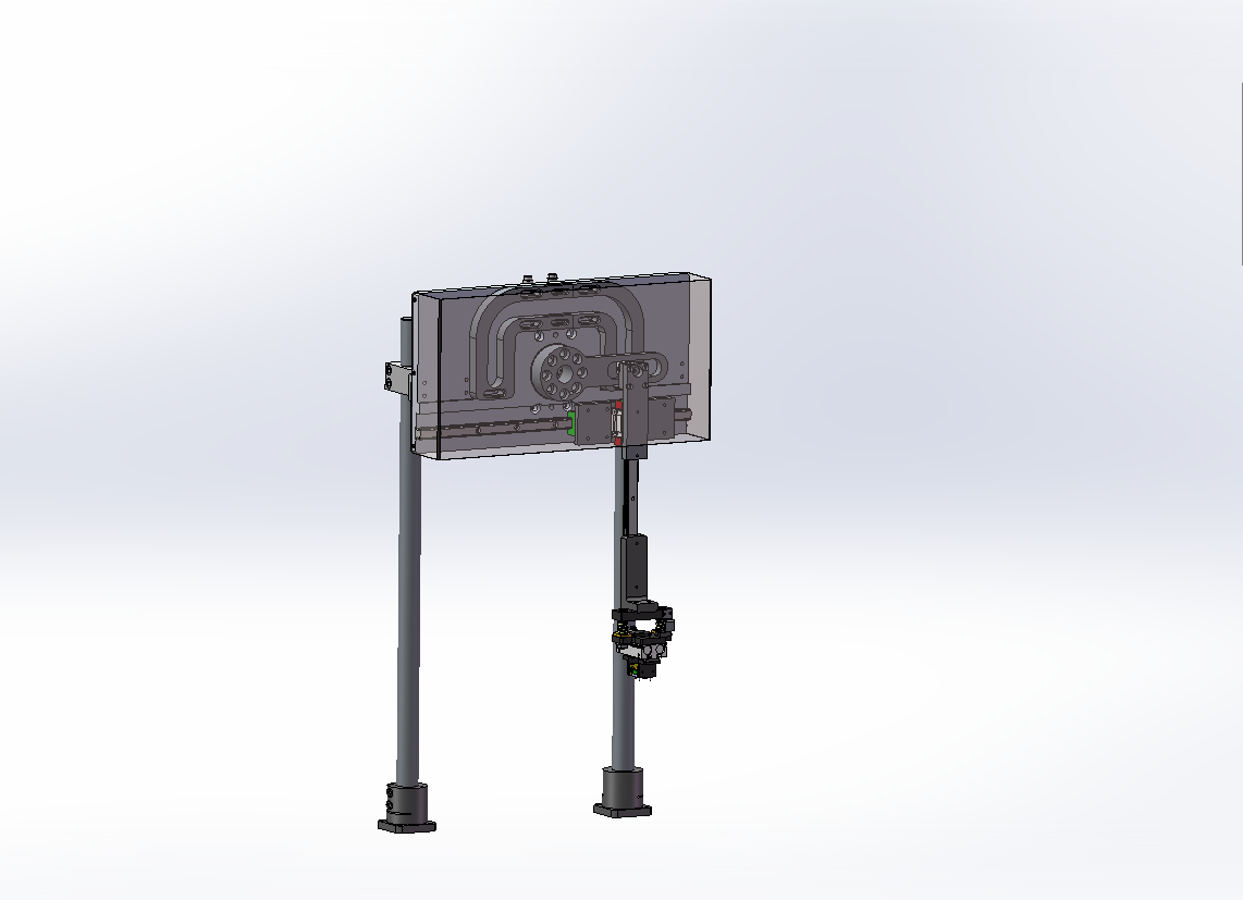 N型机械爪3D数模图纸 Solidworks设计 附STP IGS