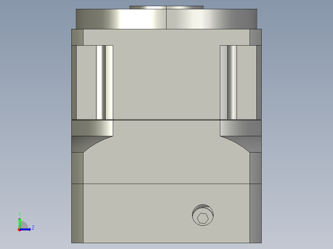 斜齿孔PGH115-L1 19-70-90-M5.STEP左视图