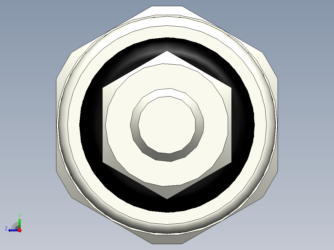 4.气缸附件，浮动接头右视图
