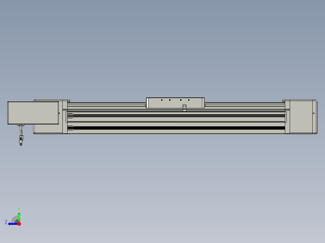 威洛博直线电机模组EB20-L224-S600-BL-ZP75-MS3-5K右视图