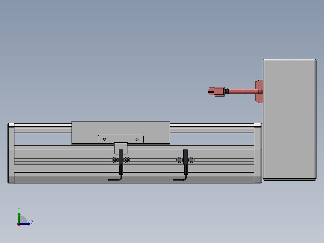 精密模组MT170-L125-100-LU-M75-C4左视图