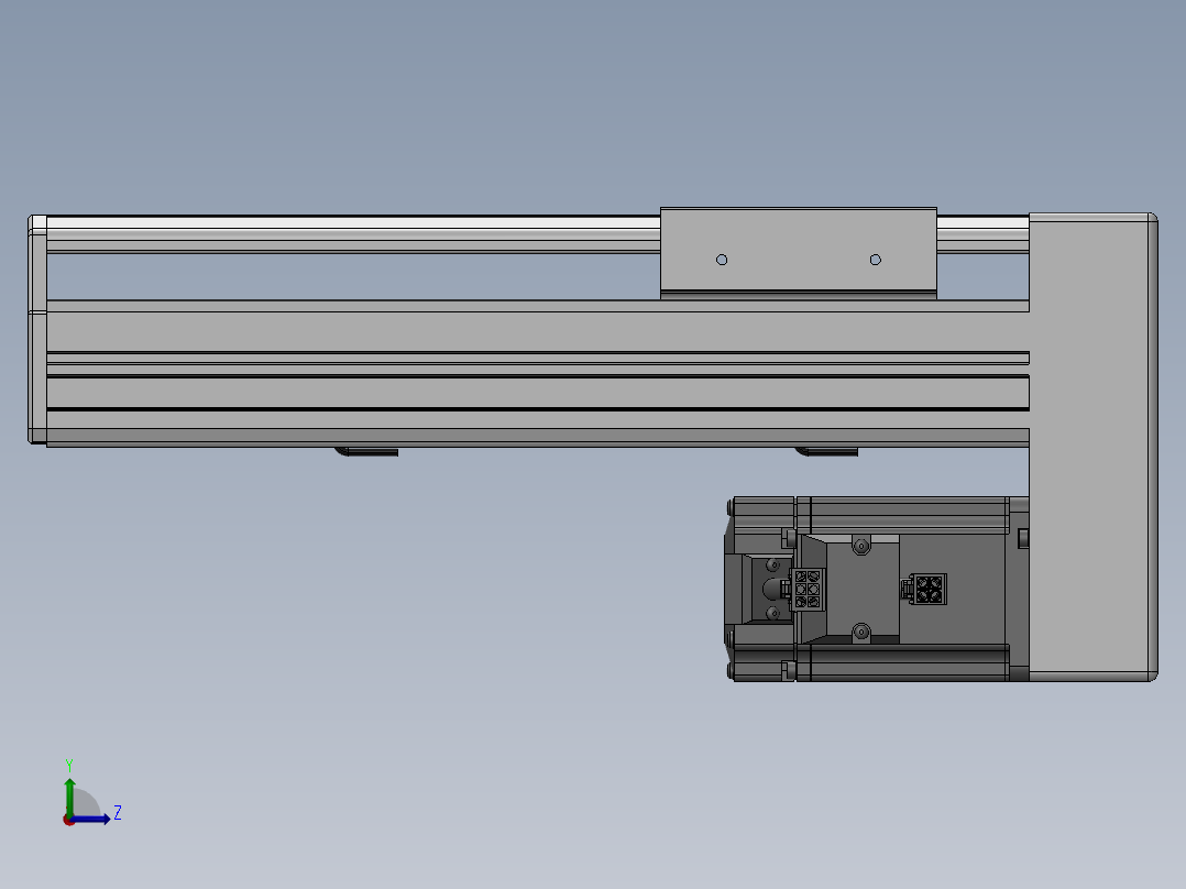 精密模组MY130-T10-150L-BM-P20B-C4-C左视图