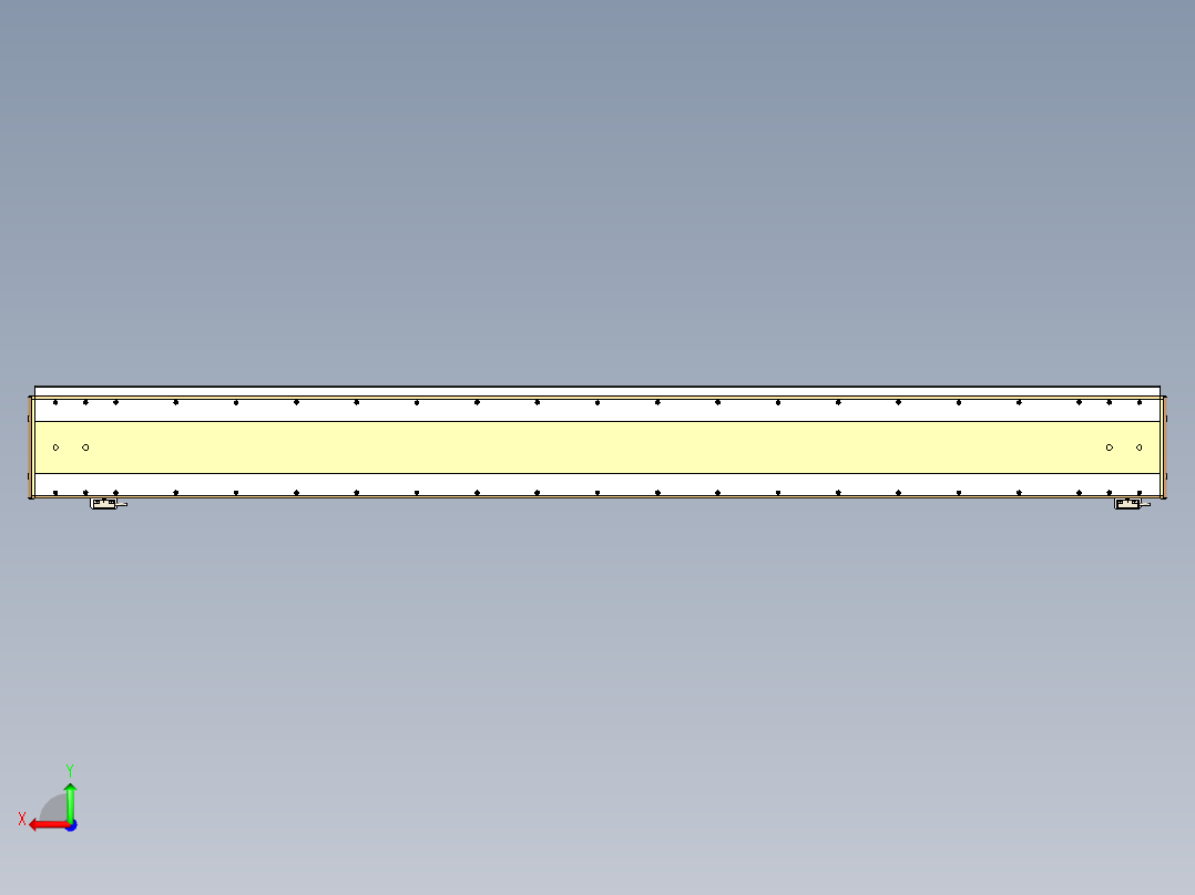 威洛博LC系列3d模型模组2LC17E1Y-S1500后视图